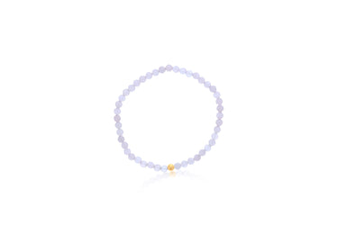 Dee Berkley 4mm Faceted Rose Quartz Bracelet