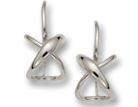 E.L. Designs Sterling Silver Secret Heart Earrings