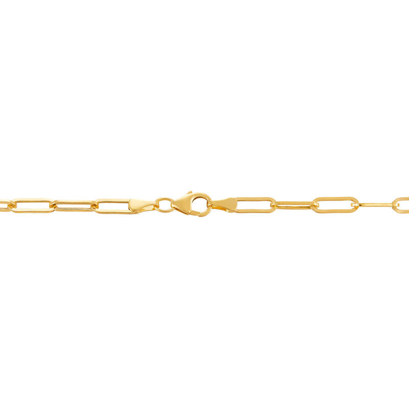 14kt Yellow Gold 3.15mm 20" Paperclip Necklace