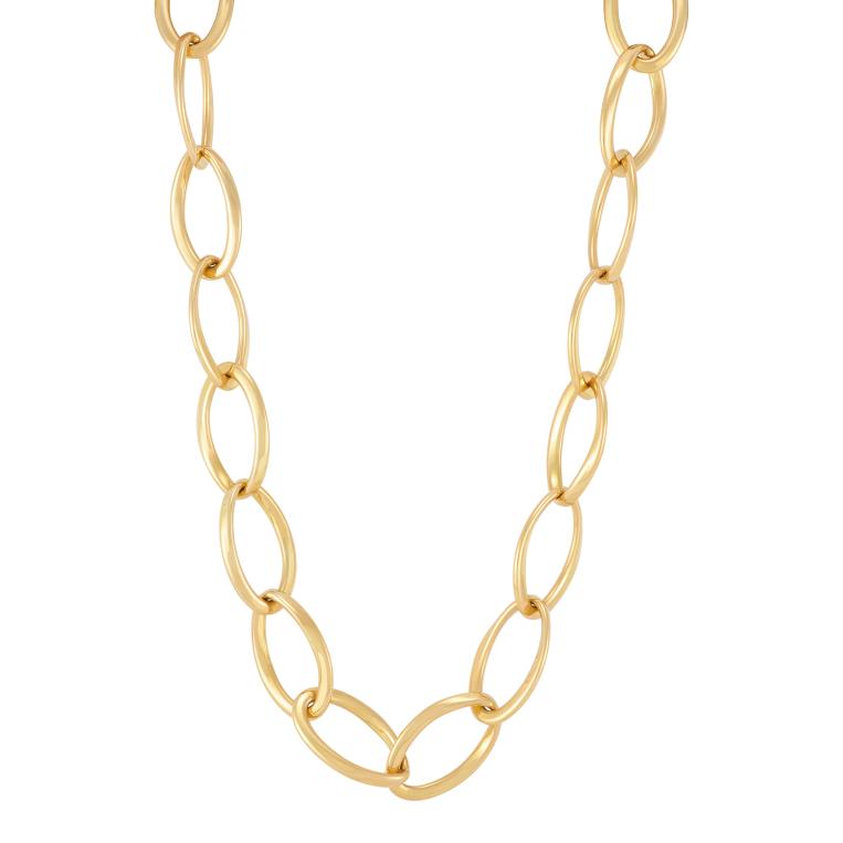 14Kt Yellow Gold 32" Semi-Solid Chain