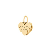 14Kt Yellow Gold Polished Heart Charm