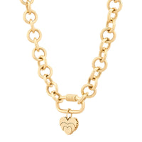 14Kt Yellow Gold Polished Heart Charm