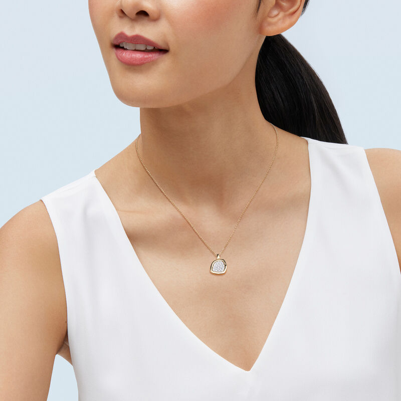 14Kt Yellow Gold 0.25cttw Diamond Pendant