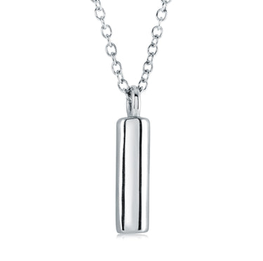 Veloria Stainless Steel Bubble Initial I Pendant