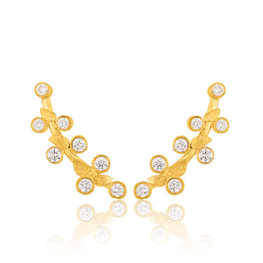 Lika Behar 24Kt Gold "Laurier" Ear Cuffs