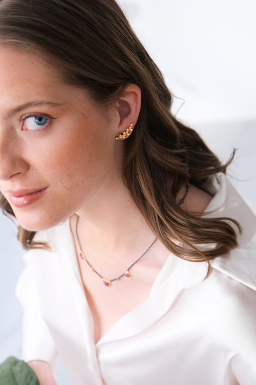 Lika Behar 24Kt Gold "Laurier" Ear Cuffs