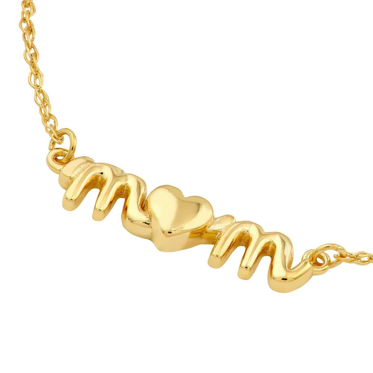14Kt Yellow Gold Mom Necklace