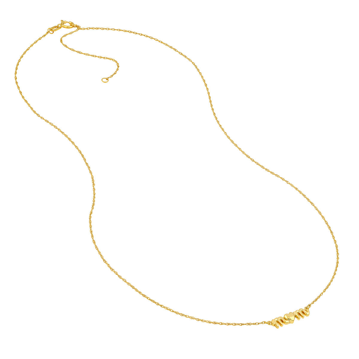 14Kt Yellow Gold Mom Necklace