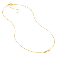 14Kt Yellow Gold Mom Necklace