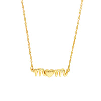 14Kt Yellow Gold Mom Necklace