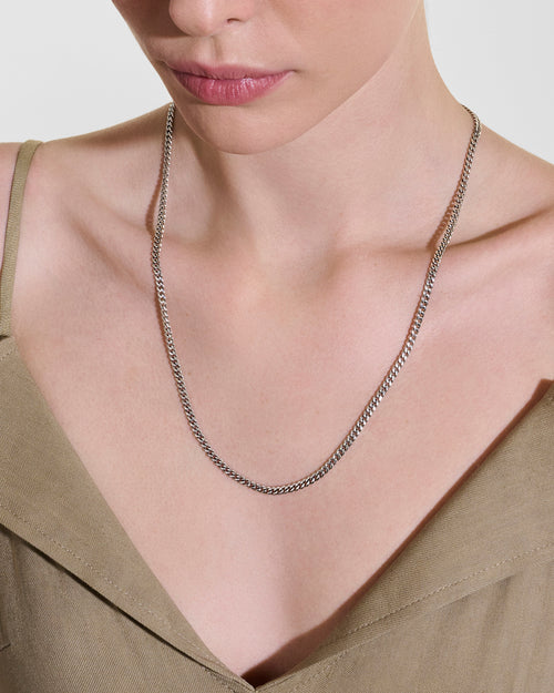 John Hardy Chains Curb Sterling Silver 3.9mm Curb Link Necklace