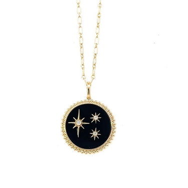 Doves 18Kt Yellow Gold Celestia Medallion