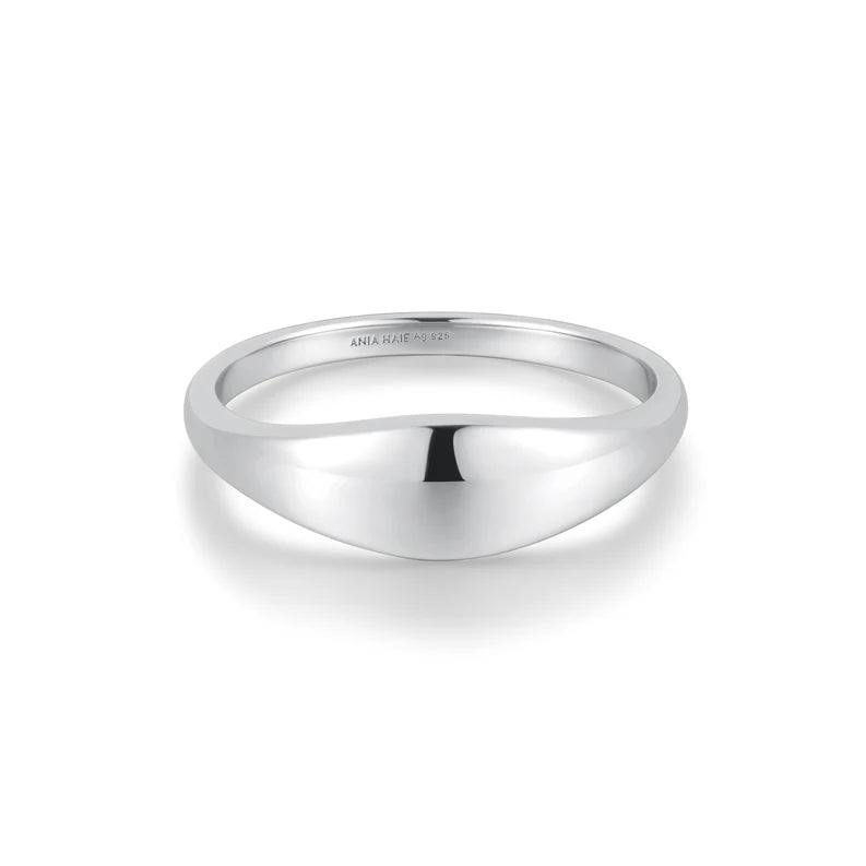 Ania Haie Sterling Silver Dome Ring