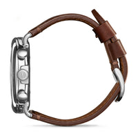 Shinola Runwell Chronograph Brown/Blue 47mm Argonite 5021 Quartz Watch