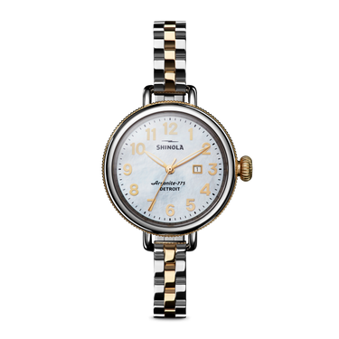 Shinola Birdy Watch with Mother Of Pearl Dial