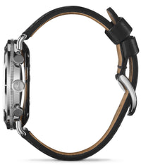 Shinola Canfield Sport Black Leather/Black 45mm Quartz Watch