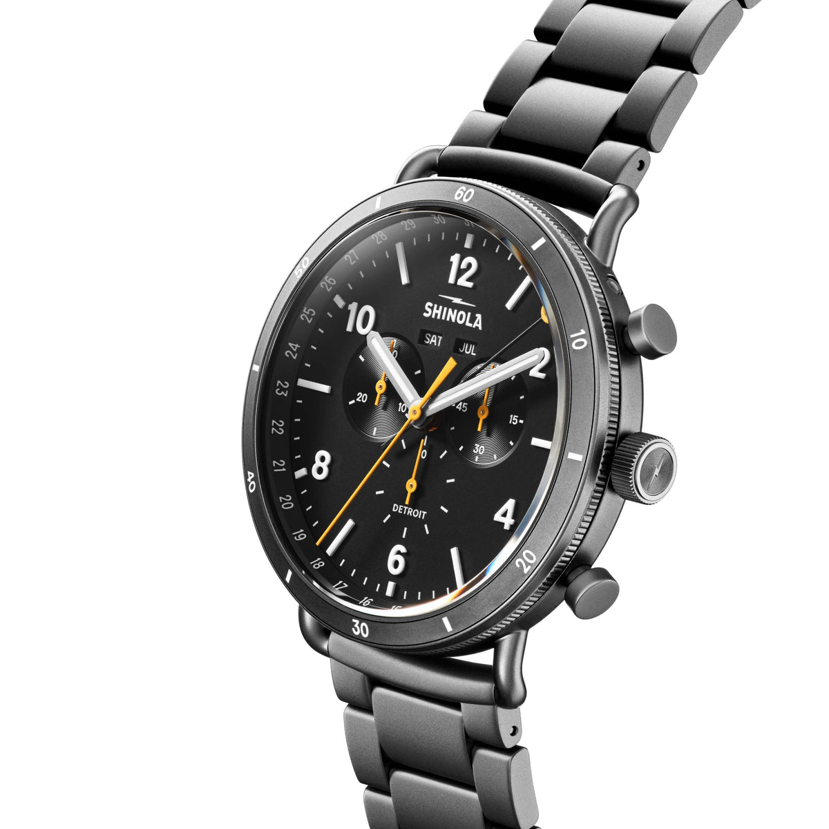 Shinola Canfield Sport PVD Gunmetal/Black 45mm Quartz Watch