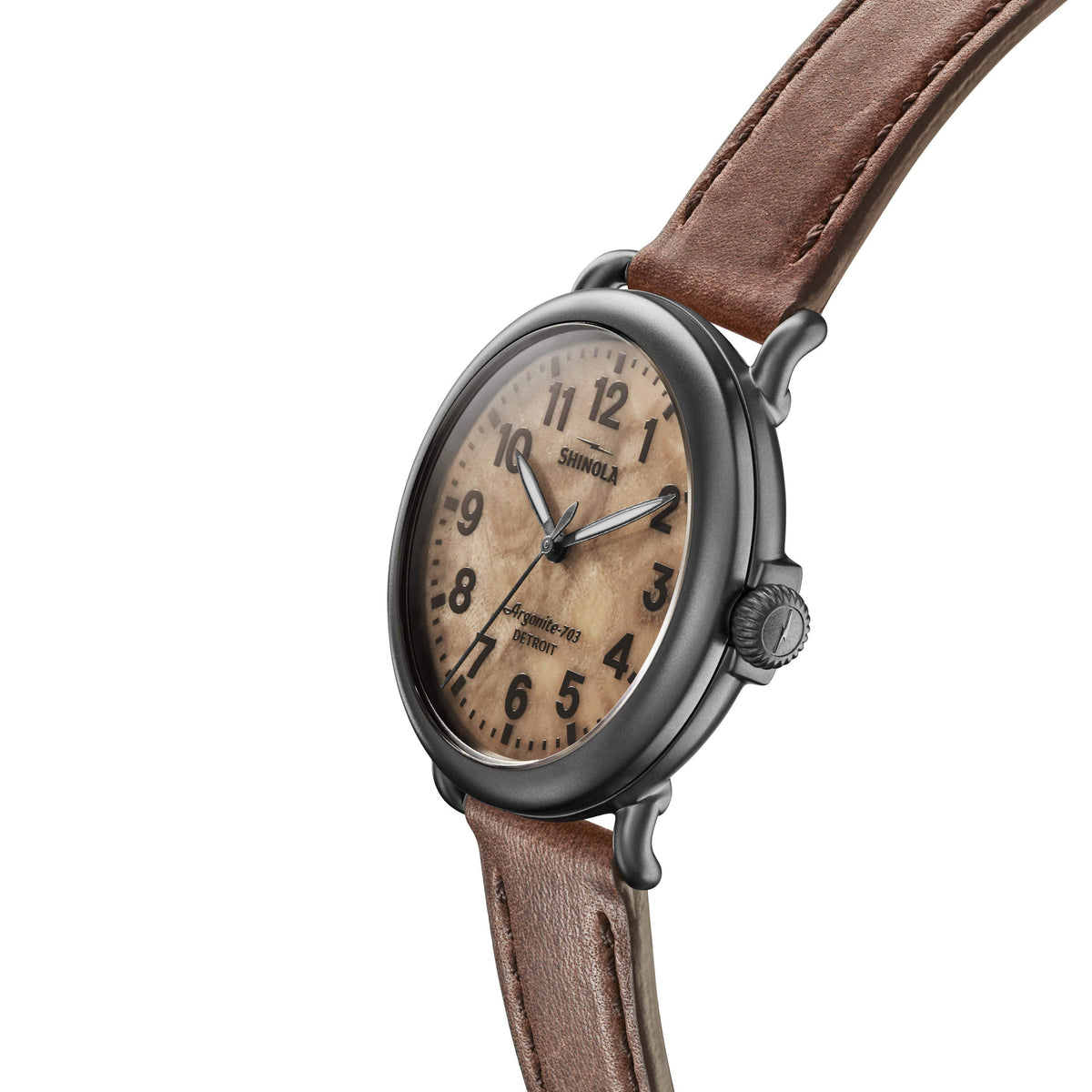 Shinola Runwell British Tan/Petoskey 41mm 703 Quartz Watch