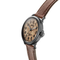 Shinola Runwell British Tan/Petoskey 41mm 703 Quartz Watch