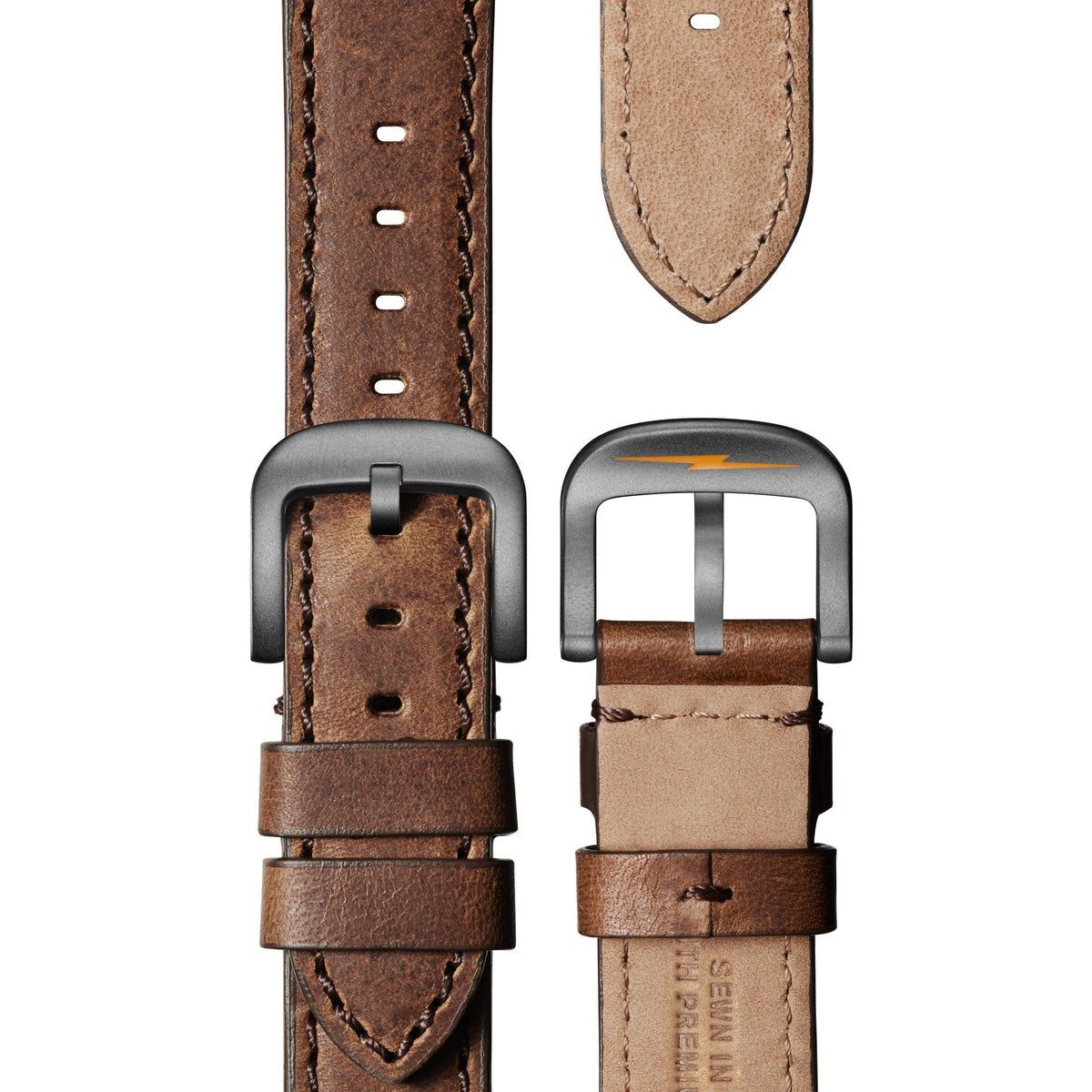 Shinola Runwell British Tan/Petoskey 41mm 703 Quartz Watch