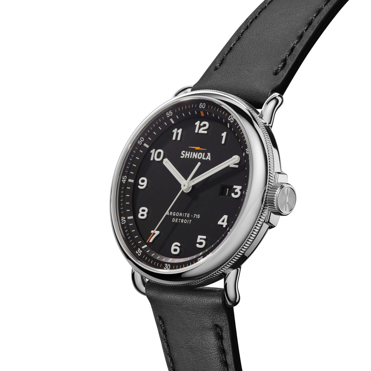 Shinola Canfield C56 Black/Black 43mm Quartz Watch