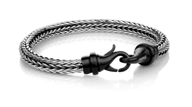 Italgem Steel Bizantine Design 8.5" Bracelet