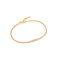 Ania Haie 14Kt Gold Overlay Glam Bar Bracelet