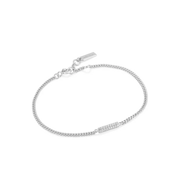 Ania Haie Sterling Silver Glam Bar Bracelet