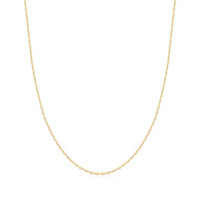 Ania Haie Gold Overlay Mini Link Charm Chain Necklace