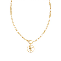 Ania Haie Gold Star Circle Charm
