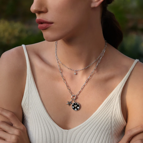 Ania Haie Sterling Silver Daisy Charm