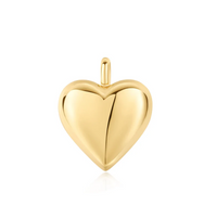 Ania Haie Gold Overlay Dome Heart Charm