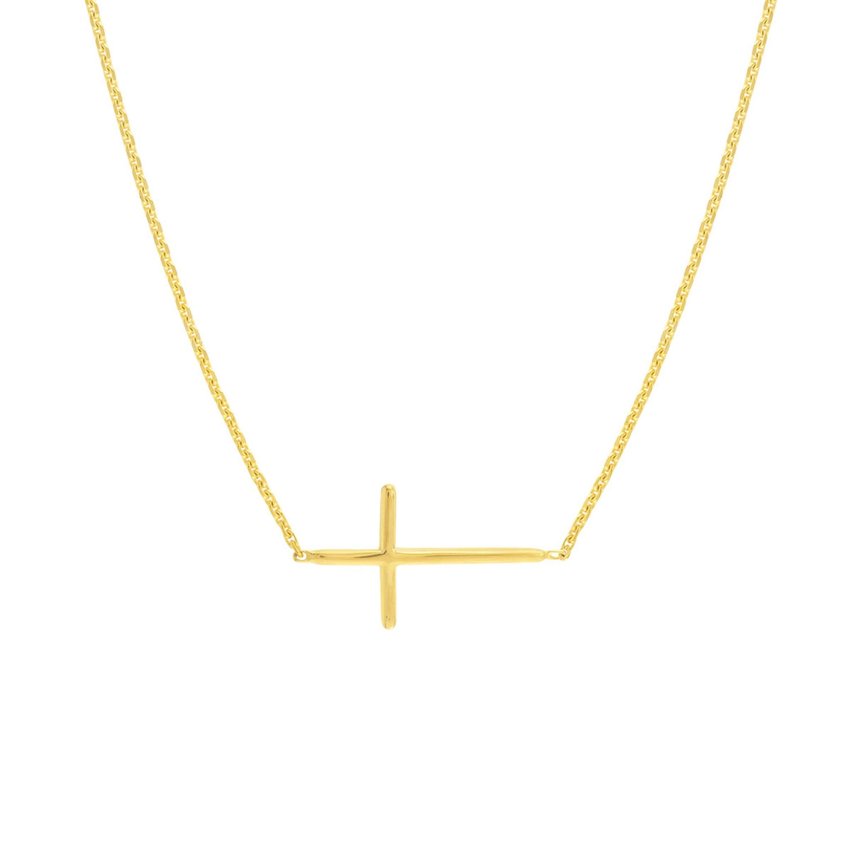 14Kt Yellow Gold Cross Pendant