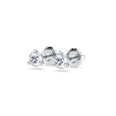 14KT White Gold Martini Studs with .75TW Diamond (G/H Color -  SI2/I1 Clarity)