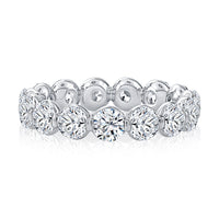 A.Jaffe Lotus Collection 4.95cttw Eternity Band