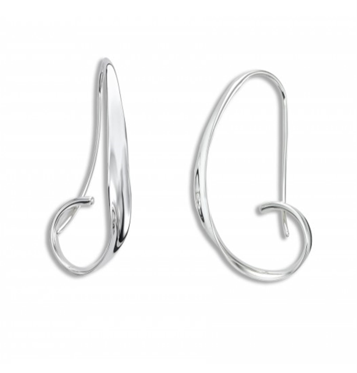 E.L. Designs Silver Coastal Earrings