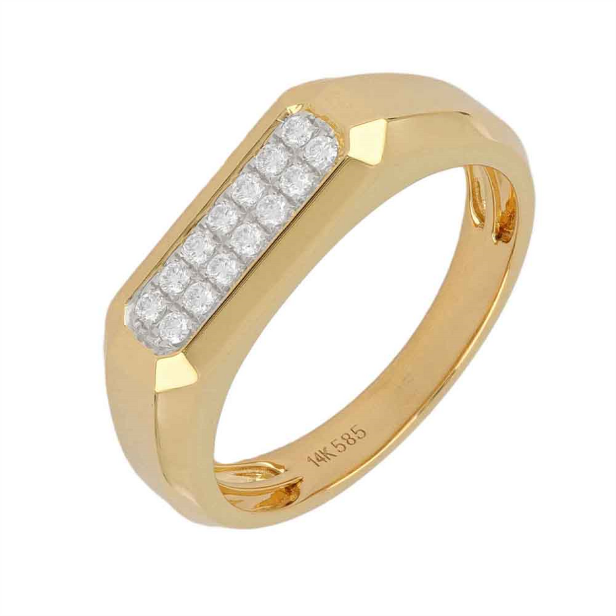 Shy Creation 14Kt Yellow Gold Fashion Ring