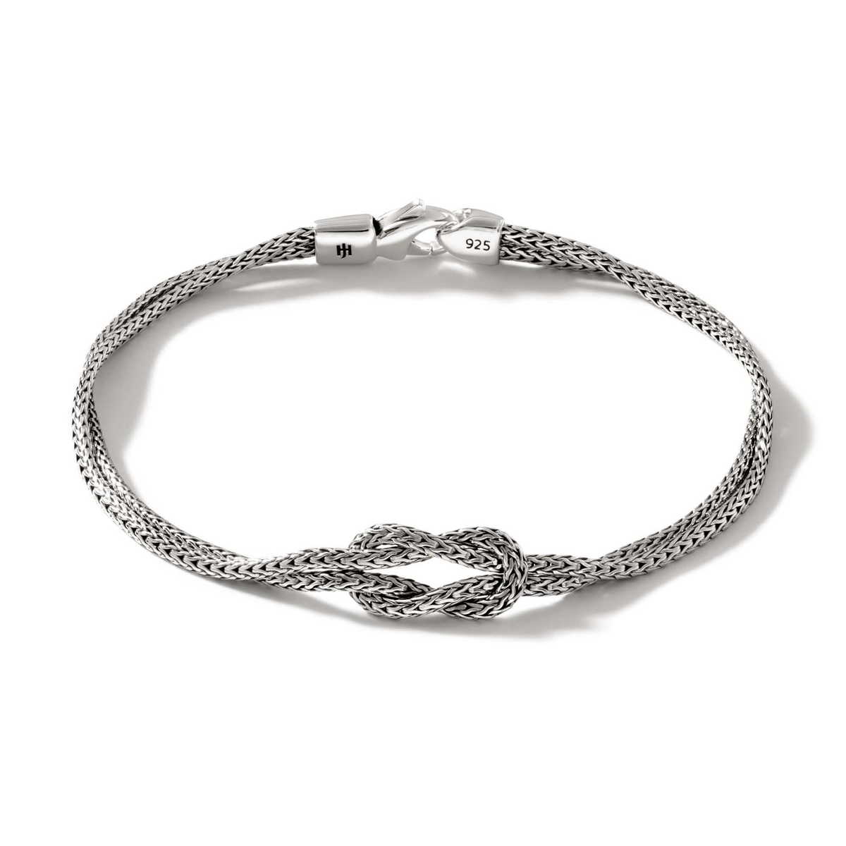 John Hardy Silver Love Knot Bracelet