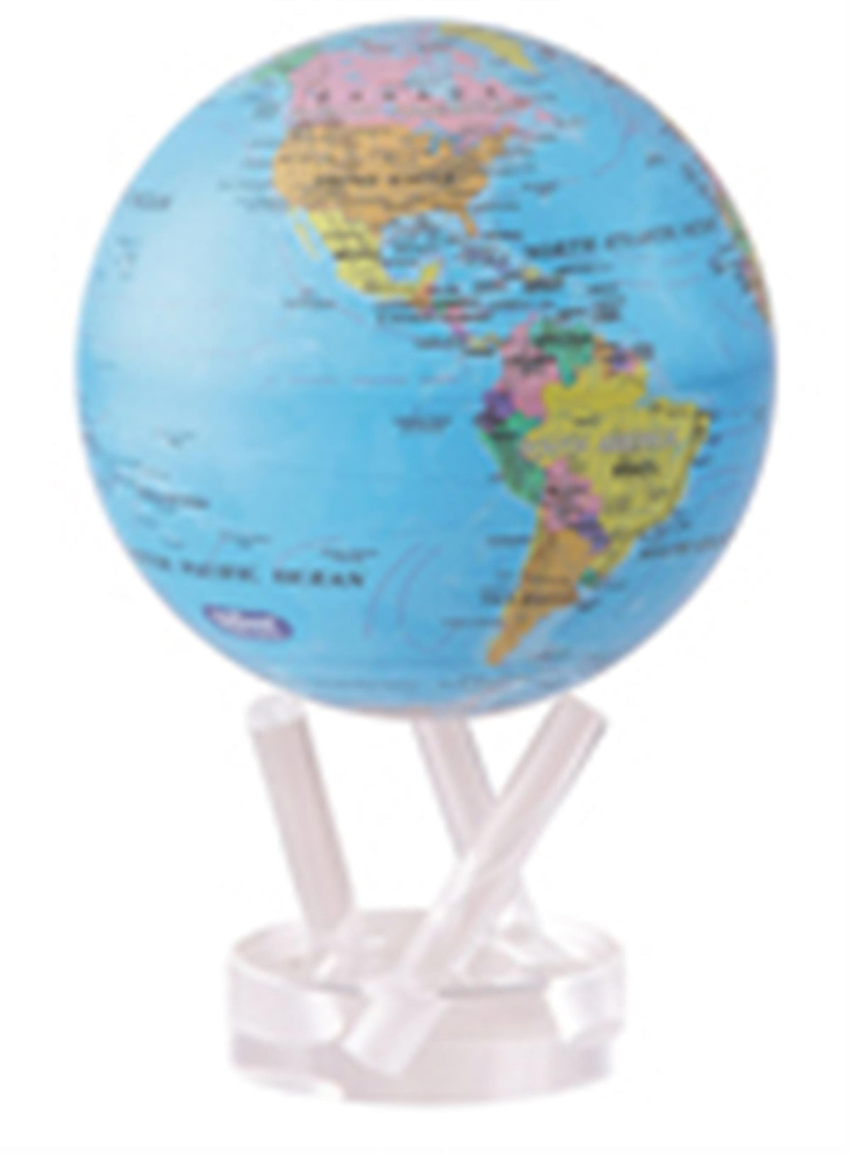 MOVA 6" Blue Ocean Political Map Globe with Acrylic Base