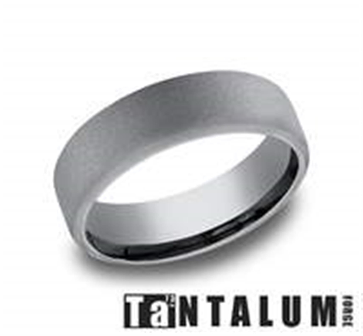 Tantalum Band 6.5mm with Sandblast Finish