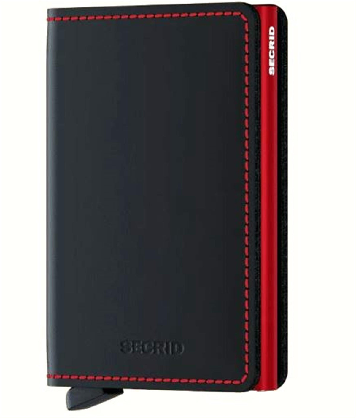 Secrid Slimwallet Matte Black & Red