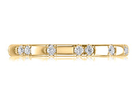A.Jaffe 14Kt Yellow Gold Sparkle 0.16cttw Diamond Anniversary Band