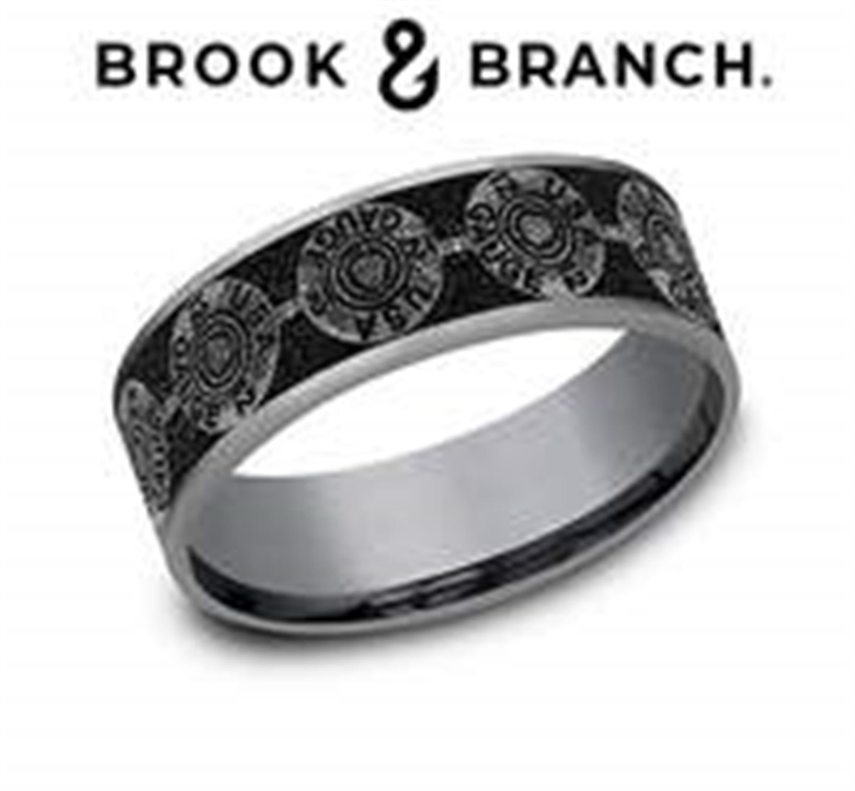 Brook  Branch Tantalum And Black Titanium Band