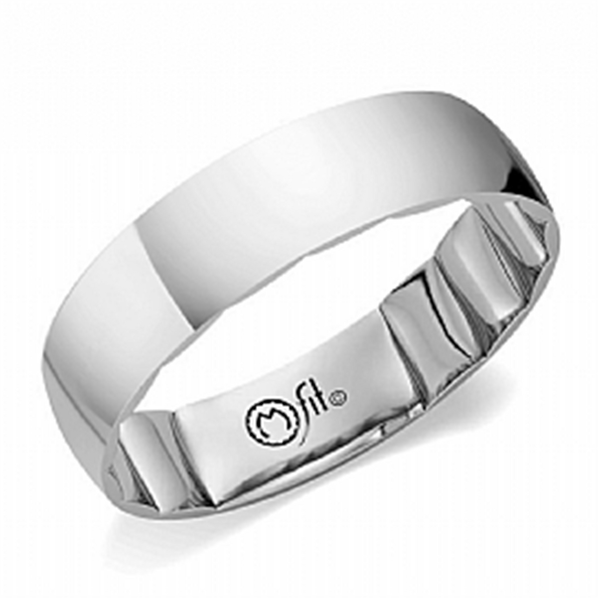 14Kt White Gold 5.5mm M-FIT Band