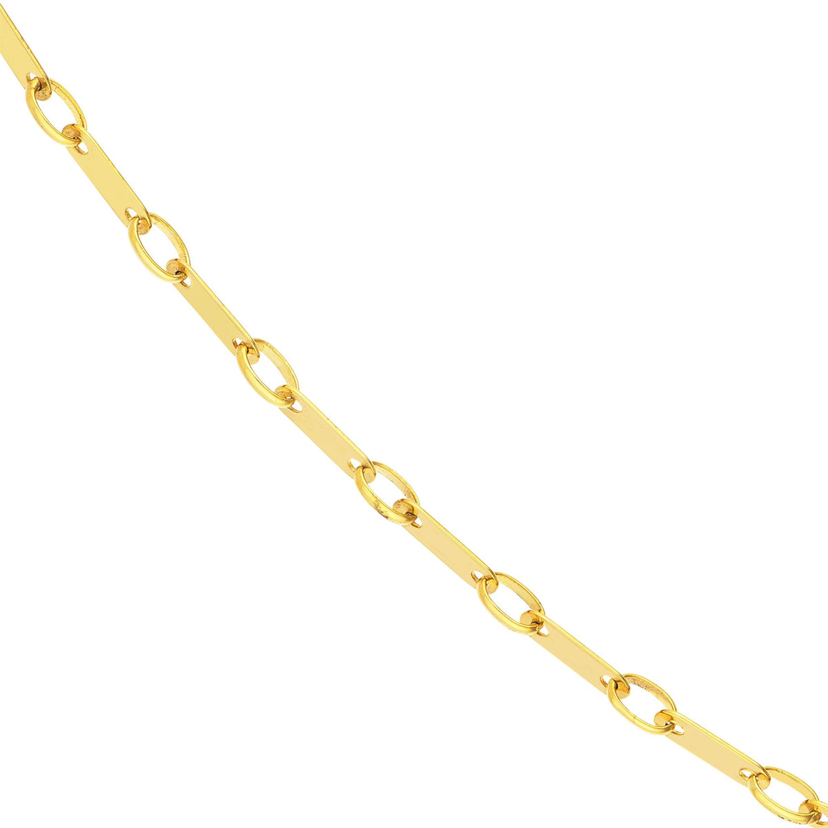 14Kt Yellow Gold Fancy Link Bracelet
