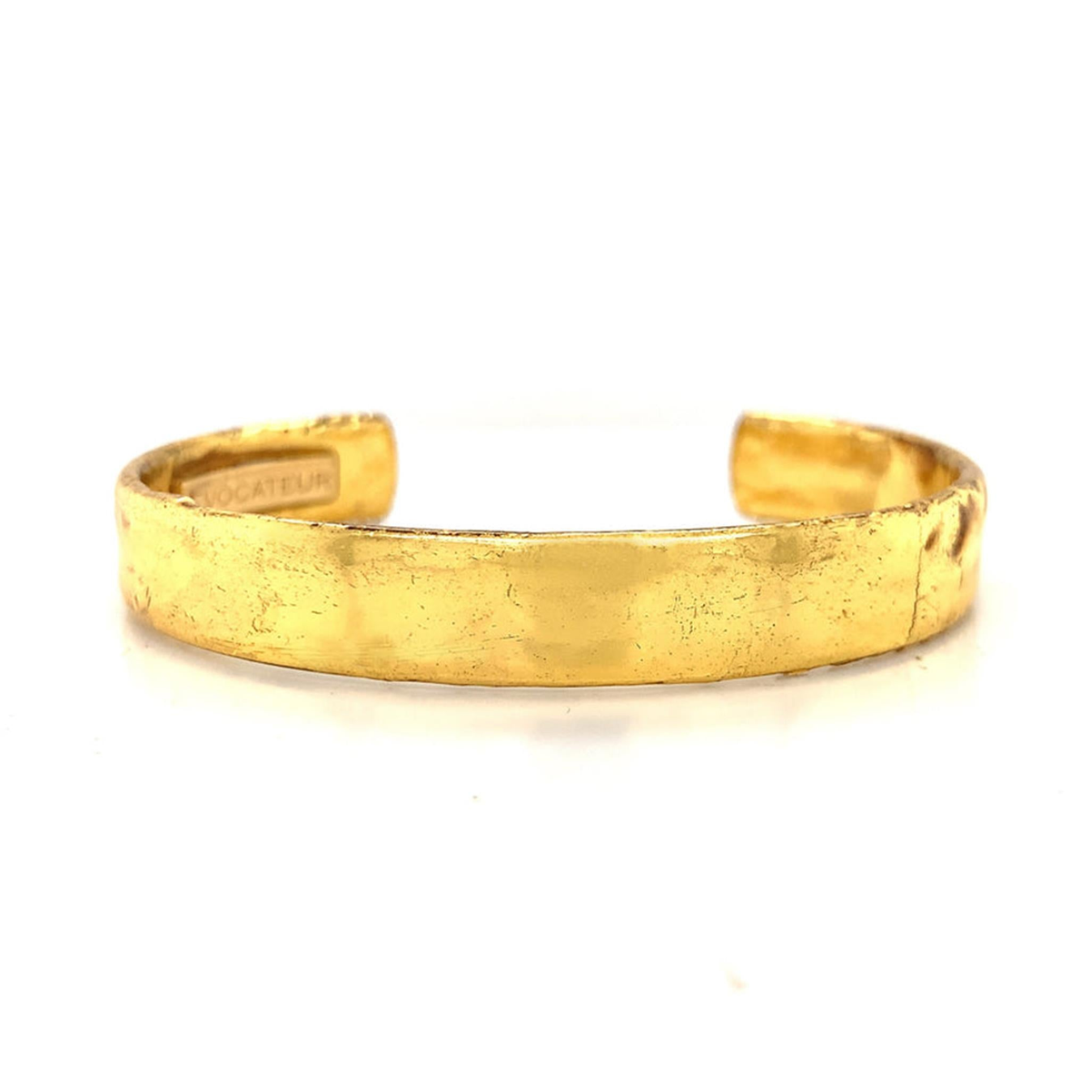 Evocateur 22K Gold Leaf Stackable Cuff