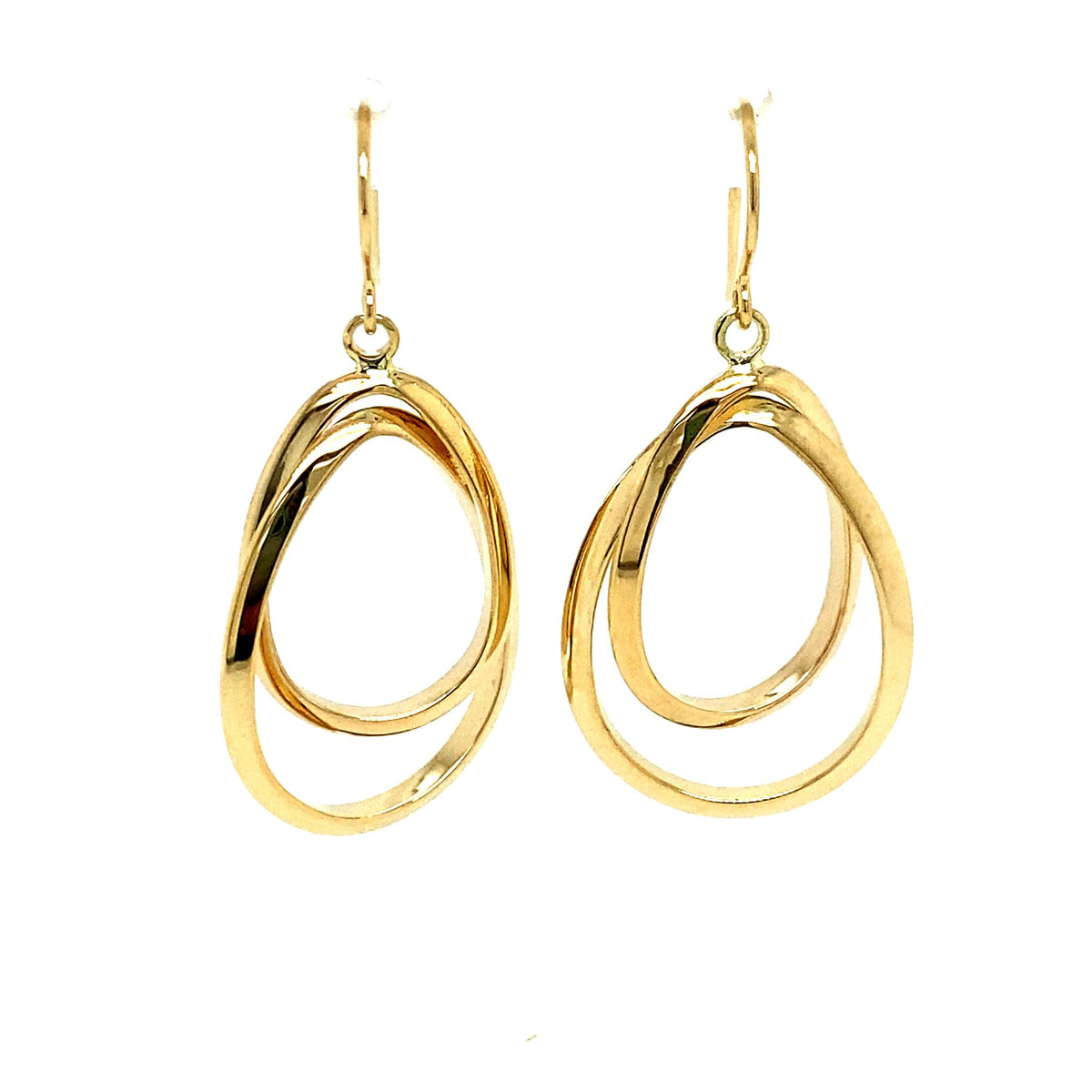 14Kt Yellow Gold Dangle Earrings