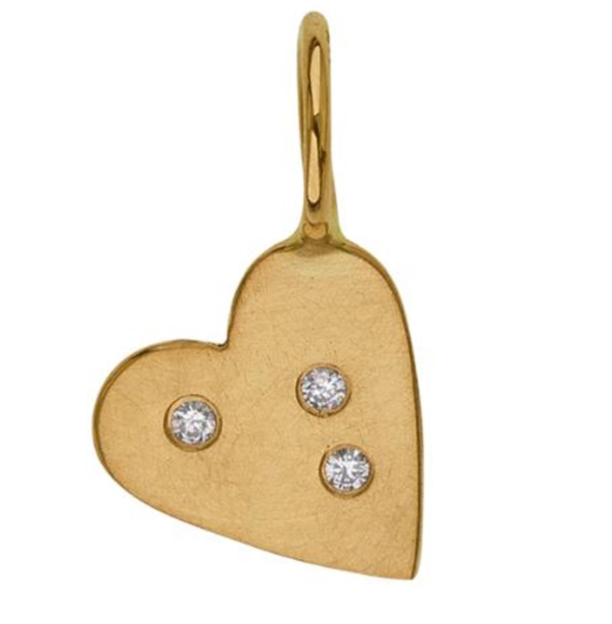 Heather B. Moore 14K Yellow Gold Heart Charm