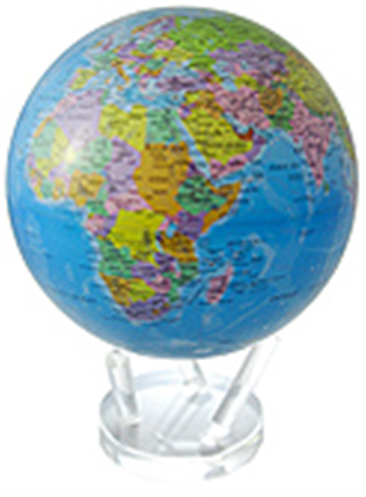 MOVA GLOBES 8.5" BLUE OCEAN WITH POLITICAL MAP WITH BASE