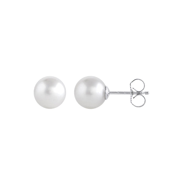 LA SIRÈNE Petite Earring Hook - Small White Pearls